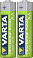Varta Solar NiMH 800mAh Újratölthető AA Ceruzaelem (2db/csomag)