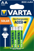 Varta Solar NiMH 800mAh Újratölthető AA Ceruzaelem (2db/csomag)