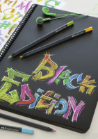 Faber-Castell Black Edition Háromszögletű színes ceruza készlet (12 db / csomag)