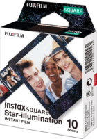 Fujifilm Instax Square Film Star Illumination Színes film Instax fényképezőgépekhez (10 db / csomag)