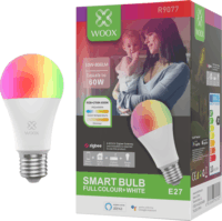 Woox Smart Zigbee LED Izzó 10W 806lm 6500K E27 - RGB