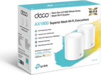 TP-Link AX1800 DECO X20 Dual-Band Mesh WiFi rendszer (2 db)