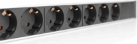 Digitus 220V RACK hálózati elosztó 7 aljzat túlfeszültség védelem 0U 2.0m