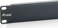 Equip 327503 19" üres panel 1U - Fekete