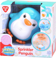 Playgo: Vízspriccelő pingvin fürdőjáték - Kék