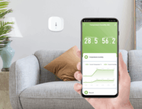 Woox Smart Zigbee Páratartalom- és Hőmérséklet-érzékelő