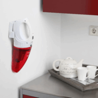 Bestron AVC225W Morzsaporszívó - Fehér/Piros