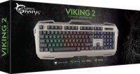 White Shark Viking-2 USB Gaming billentyűzet HU - Ezüst
