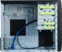 Chieftec CT-04B-OP táp nélküli fekete ATX ház