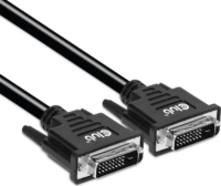 Club3D DVI-D - DVI-D kétirányú kábel 3.0m Fekete