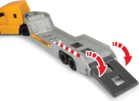 Simba Dickie Volvo: Óriás gépszállító kamion 2 munkagéppel