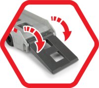 Simba Dickie Volvo: Óriás gépszállító kamion 2 munkagéppel