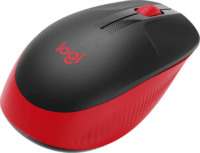 Logitech M190 Vezeték nélküli Egér - Piros