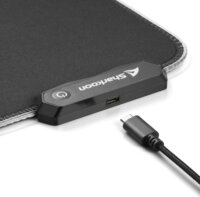 Sharkoon 1337 RGB V2 Gaming Egérpad - 360