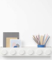 LEGO 41121735 Room Copenhagen: Ikonikus könyvespolc - Fehér