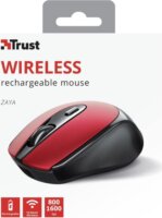 Trust Zaya Vezeték nélküli Egér - Piros