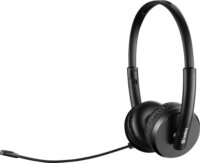 Sandberg USB Office Headset Saver Headset Fekete
