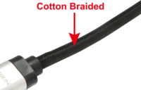 Equip HDMI 2.1 apa - apa kábel 5m Fekete