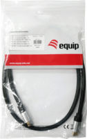 Equip HDMI 2.1 apa - apa kábel 5m Fekete