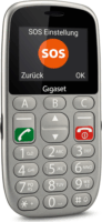 Gigaset GL390 Dual SIM Mobiltelefon - Ezüst