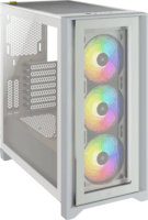 Corsair iCUE 4000X RGB Számítógépház - Fehér