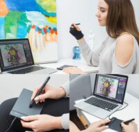 XP-Pen Star G430S Grafikus Digitalizáló tábla