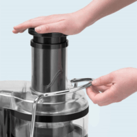 WMF Kult X gyümölcscentrifuga - Rozsdamnetes acél / Fekete