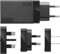 Lenovo 65W Hálózati USB-C töltő adapterekkel (US/EU/UK/AU)