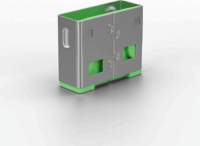 Lindy USB Portblokkoló (kulcs nélkül) Zöld - 10db