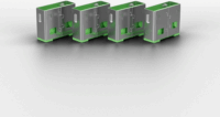 Lindy USB Portblokkoló (kulccsal) Zöld - 4db
