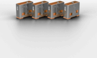 Lindy USB Portblokkoló (kulccsal) Narancs - 4db