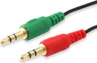 Equip 147942 3.5mm Jack apa - 3.5mm Jack anya Kábel (0.13m)