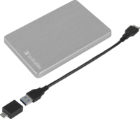 Verbatim 1TB Store 'n' Go ALU Slim USB 3.0 Külső HDD - Ezüst