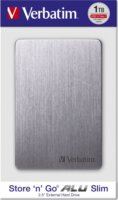 Verbatim 1TB Store 'n' Go ALU Slim USB 3.0 Külső HDD - Asztroszürke