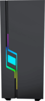 Gembird Fornax 2000 RGB Számítógépház - Fekete