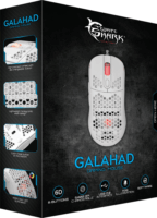 White Shark GM-5007 Galahad USB Gaming Egér - Fehér