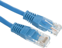 Alantec U/UTP CAT5e Patch kábel 0.5m Kék