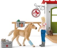 Schleich Farm World: Állatorvosi gyakorlat figurákkal