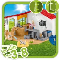 Schleich Farm World: Állatorvosi gyakorlat figurákkal