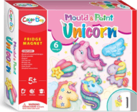Hűtőmágneskészítő szett - Unikornisok