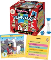 Világutazó családi társasjáték