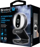 Sandberg Streamer USB Webcam Pro Webkamera