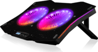 Modecom MC-CF18 RGB 18" laptop hűtőpad - Fekete