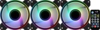 Aerocool Mirage 12 ARGB Pro 120mm PWM rendszerhűtő (3db/csomag+Vezérlő+HUB)