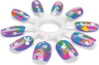 Shimmer and Sparkle: Márványos körmök manikűr szett