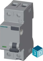 Siemens 5SV3412-6 25A 100mA Maradék árammal működő megszakító