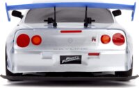 Jada Toys: RC Halálos iramban Nissan Skyline GT-R drift távirányítós autó (1:10) - Fehér/kék