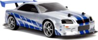 Jada Toys: RC Halálos iramban Nissan Skyline GT-R drift távirányítós autó (1:10) - Fehér/kék