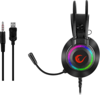 Rampage RM-K27 X-JAMMER Gaming Headset Fekete