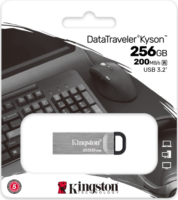 Kingston 256GB DataTraveler Kyson USB 3.2 Gen1 Pendrive - Ezüst